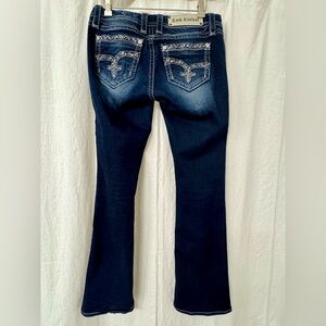 Rock Revival Dark Blue Boot Cut Jeans